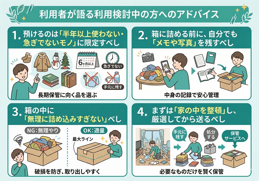 ミニクラ利用者が語る利用検討中の方へのアドバイス