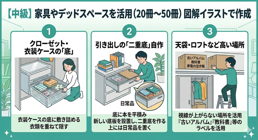 同人誌の隠し方(中級)