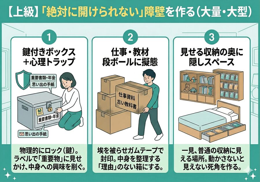 同人誌の隠し方(上級)
